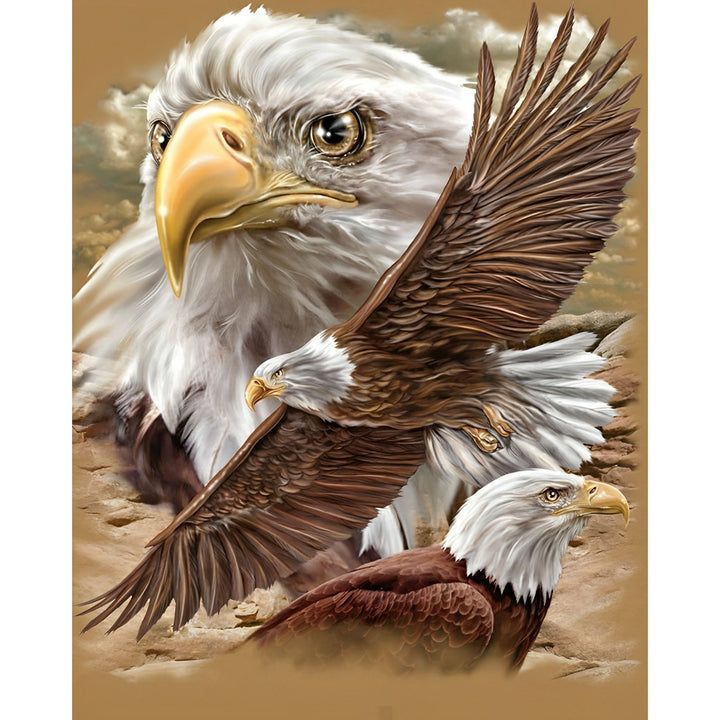 Eagle Flying | Diamond Painting