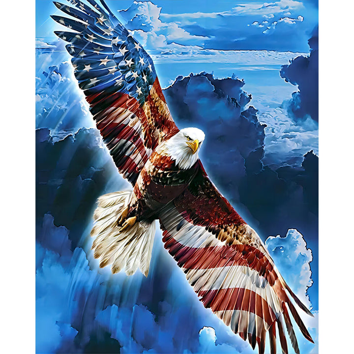 Flag and Eagle | Diamond Painting
