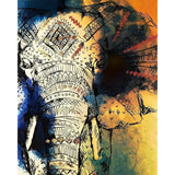 Namaste Elephant | Diamond Painting Design - Full Drill Diamond Art with 5d Square or Round Diamonds - AB Drills Available