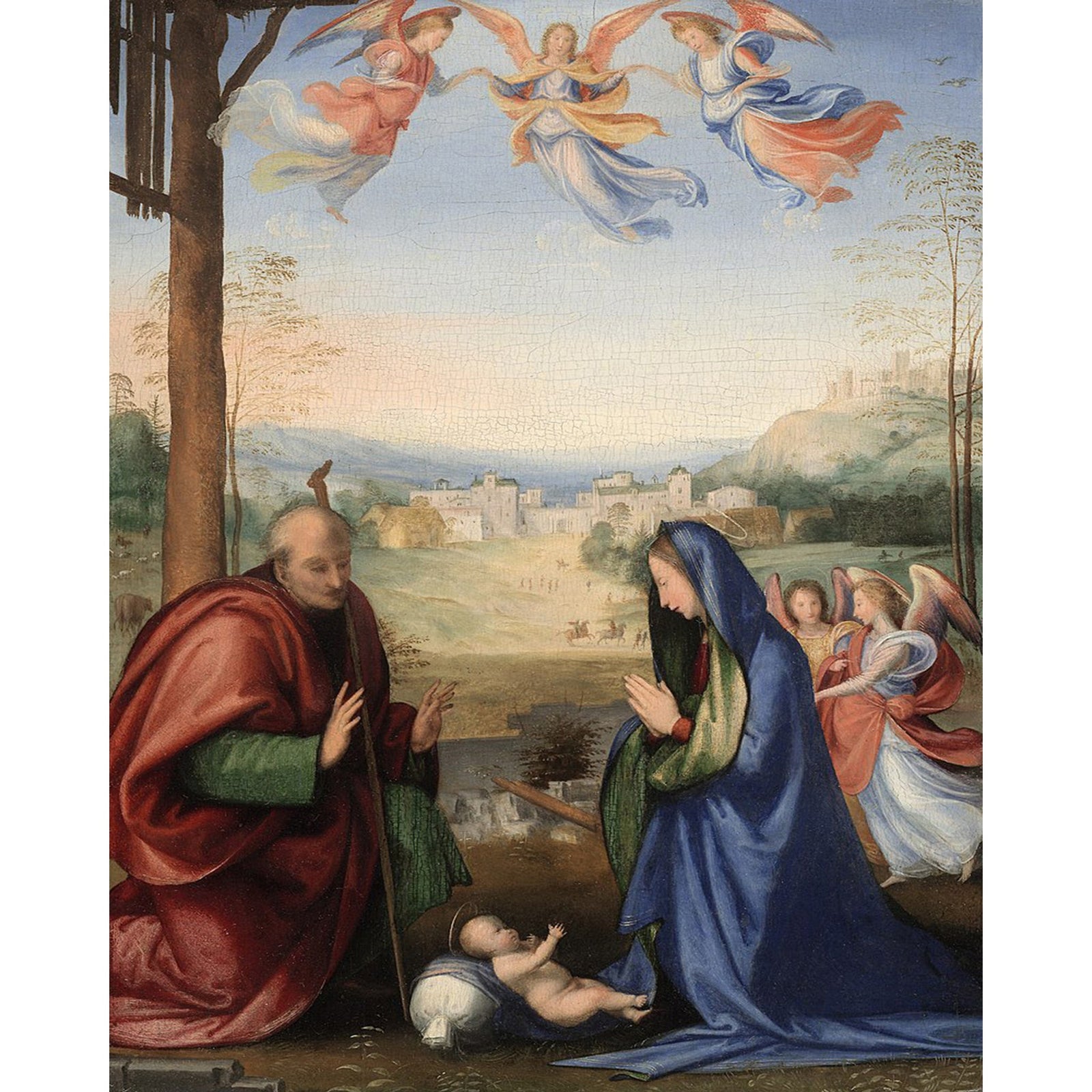 The Nativity | Diamond Painting Design - Full Drill Diamond Art with 5d Square or Round Diamonds - AB Drills Available