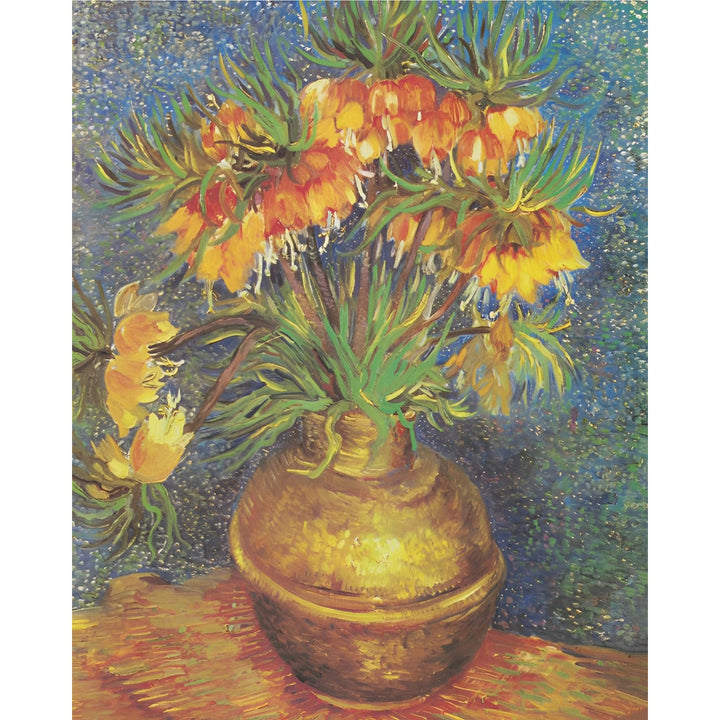 Imperial Fritillaries in a Copper Vase - Vincent van Gogh | Diamond Painting