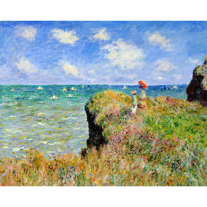 Sea Cliff - Claude Monet | Diamond Painting