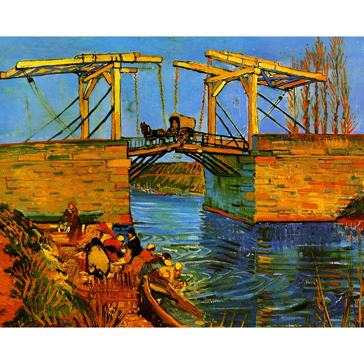The Langlois Bridge at Arles-Vincent van Gogh | Diamond Painting