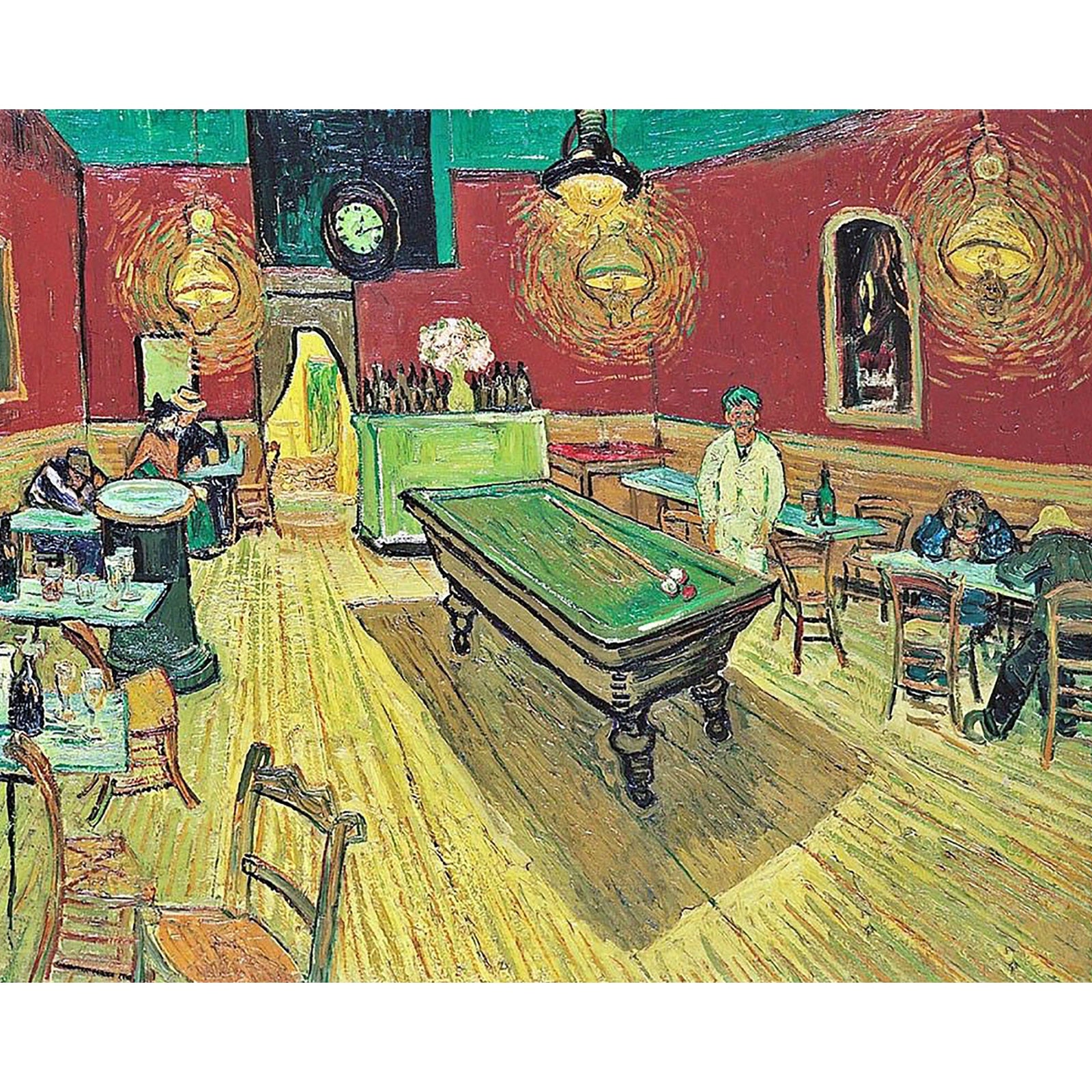 The Night Cafe-Vincent Van Gogh | Diamond Painting Design - Full Drill Diamond Art with 5d Square or Round Diamonds - AB Drills Available