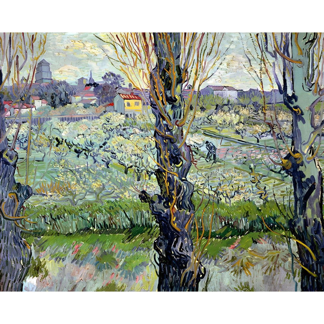 View of Arles-Vincent Van Gogh | Diamond Painting