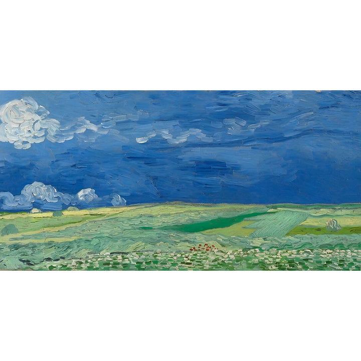 Wheatfields under Thundercloud-Vincent van Gogh | Diamond Painting