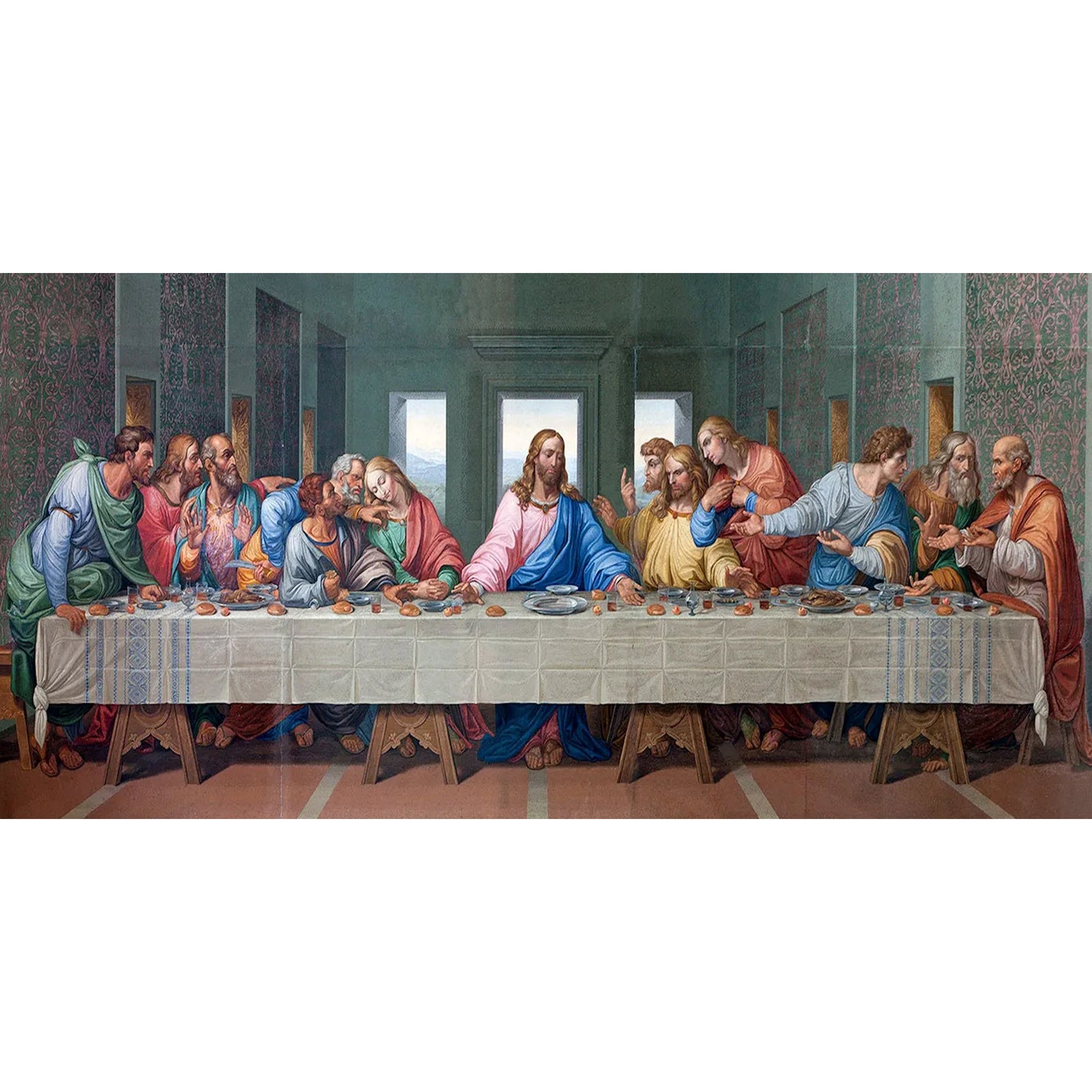 Last Supper - da Vinci | Diamond Painting Design - Full Drill Diamond Art with 5d Square or Round Diamonds - AB Drills Available