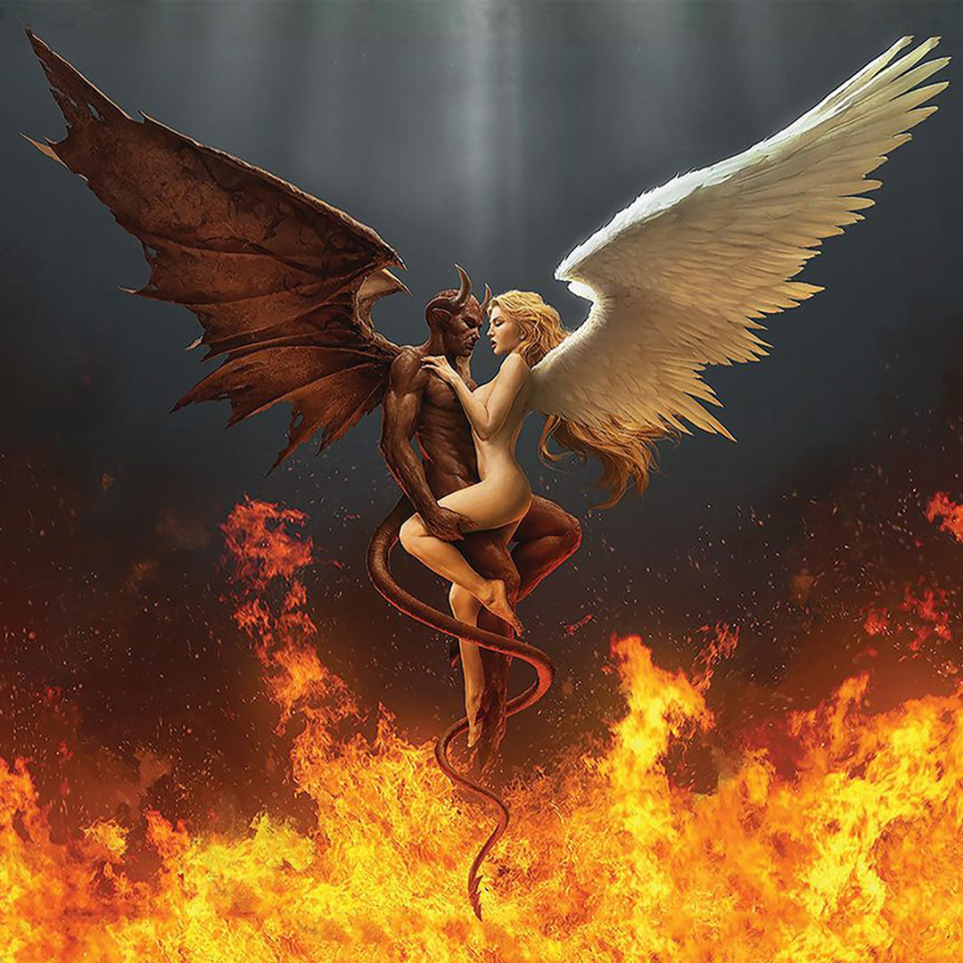 Nude Devil & Angel Love Flame | Diamond Painting