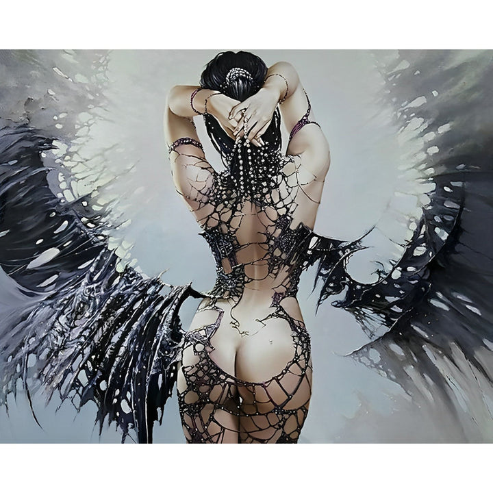 Sexy Nude Angel Wings | Diamond Painting