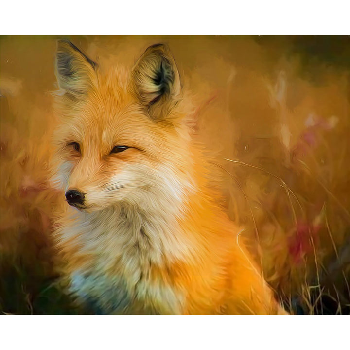 Pensive Fox | Diamond Painting