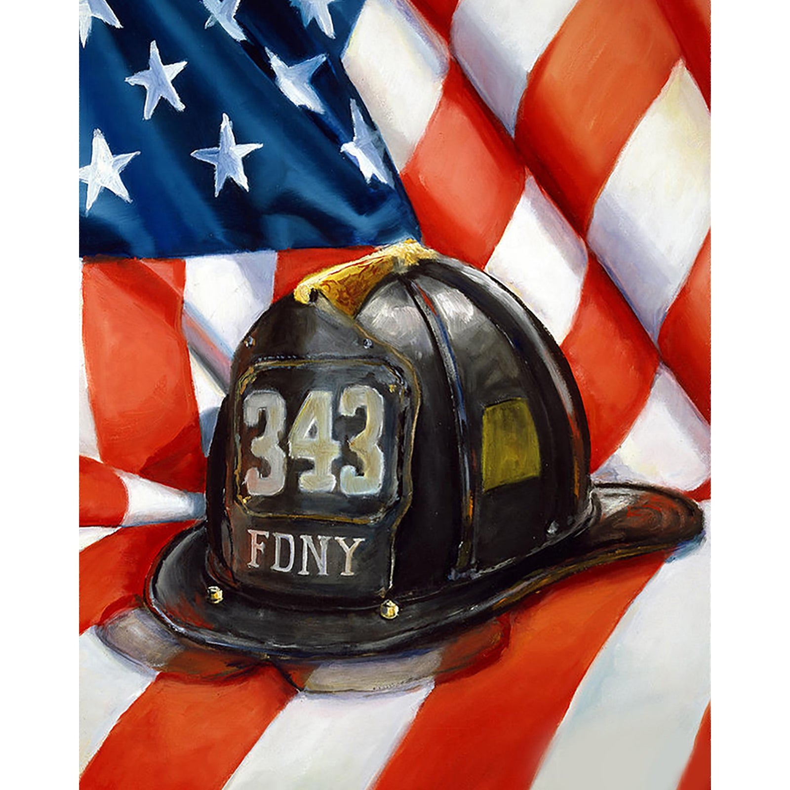 FDNY | Diamond Painting Design - Full Drill Diamond Art with 5d Square or Round Diamonds - AB Drills Available