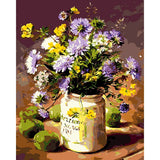 Purple Carnations | Diamond Painting Design - Full Drill Diamond Art with 5d Square or Round Diamonds - AB Drills Available