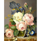 Flower Composition | Diamond Painting Design - Full Drill Diamond Art with 5d Square or Round Diamonds - AB Drills Available