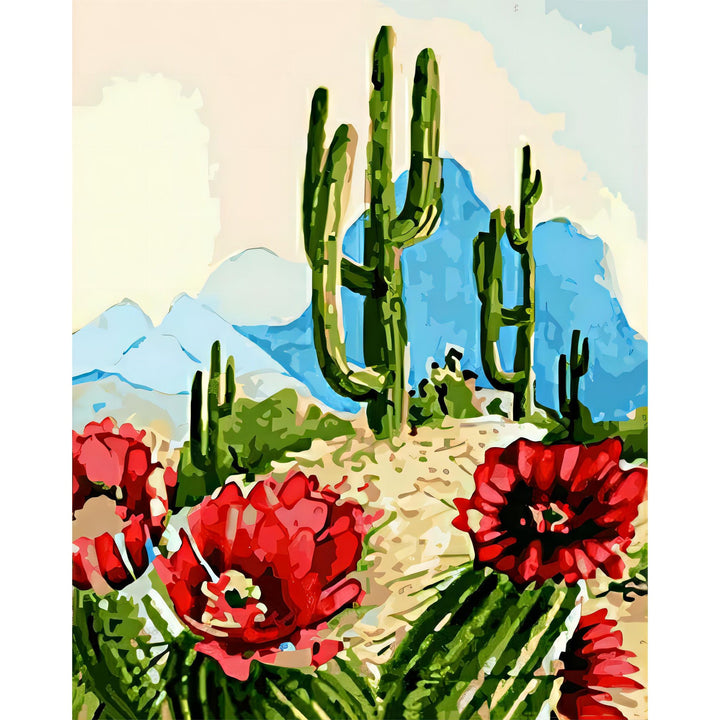 Desert Cactus | Diamond Painting