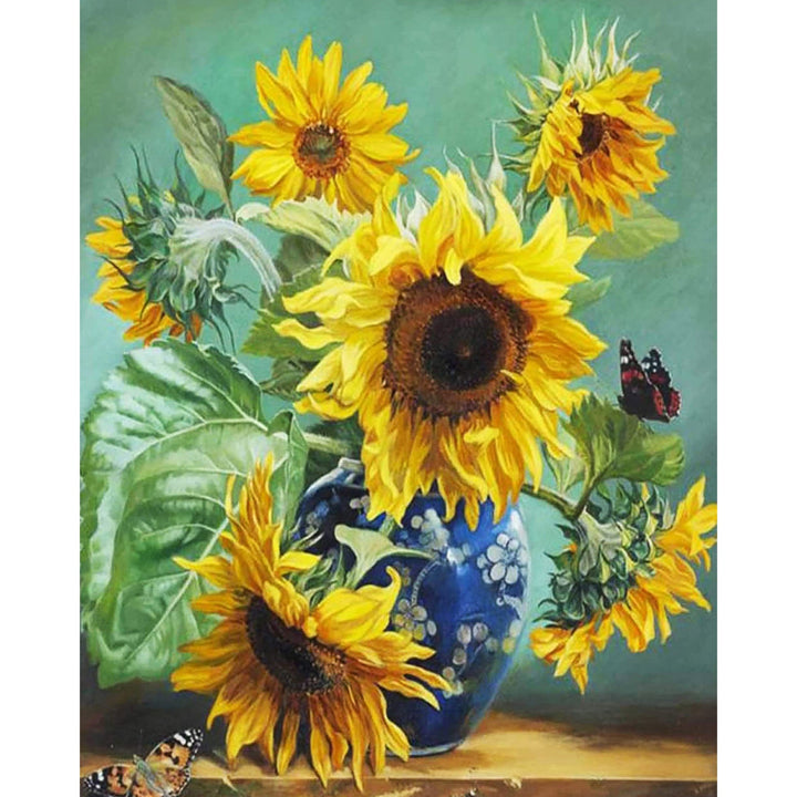 Sunflower Art Paint | Diamond Painting
