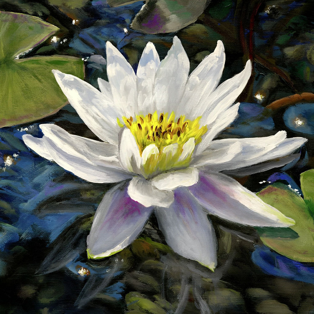 Water lily steph moraca | Diamond Painting