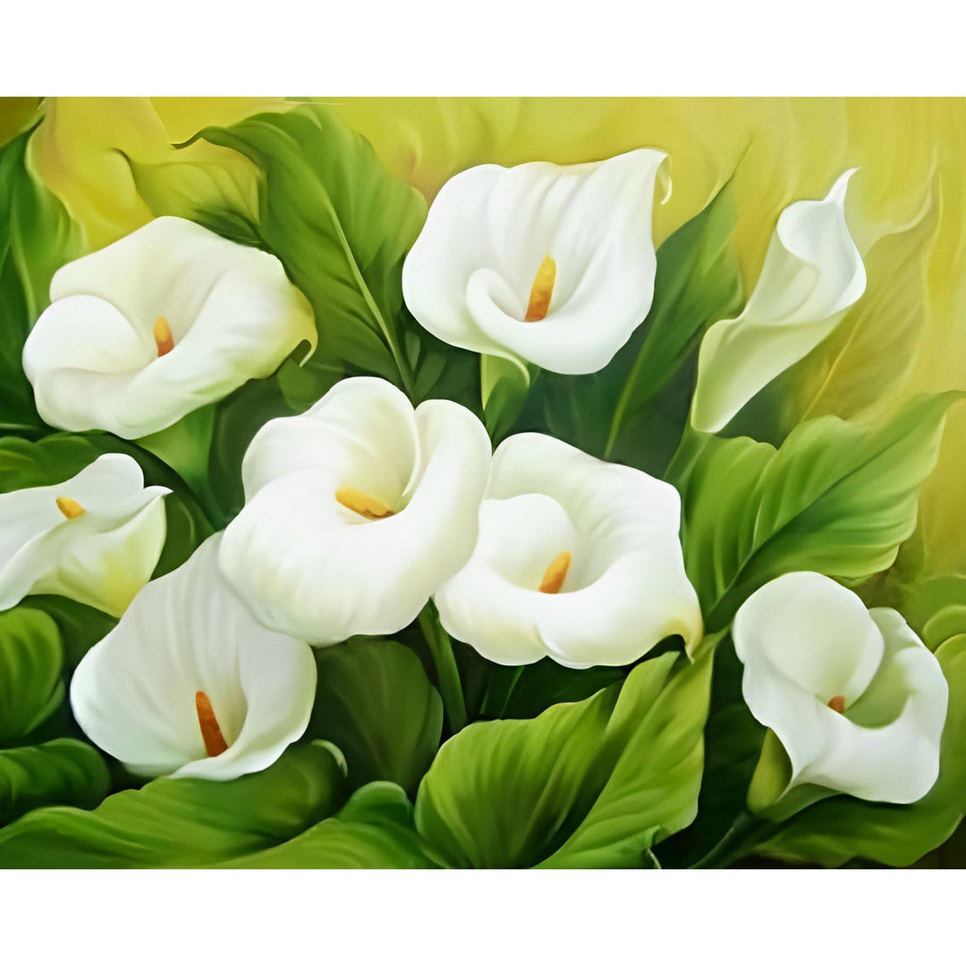 White Calla Lily | Diamond Painting