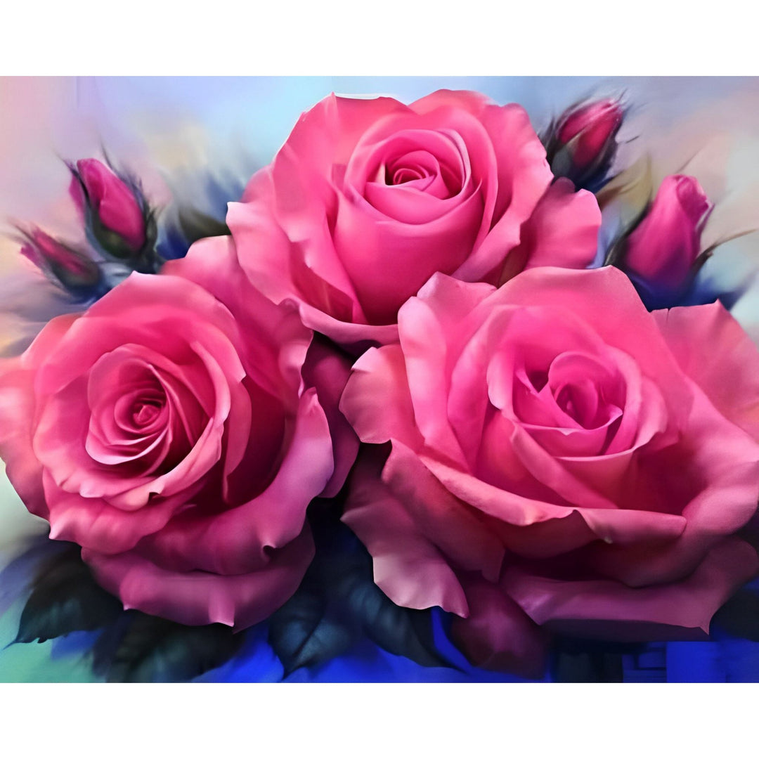 Pink Rose | Diamond Painting