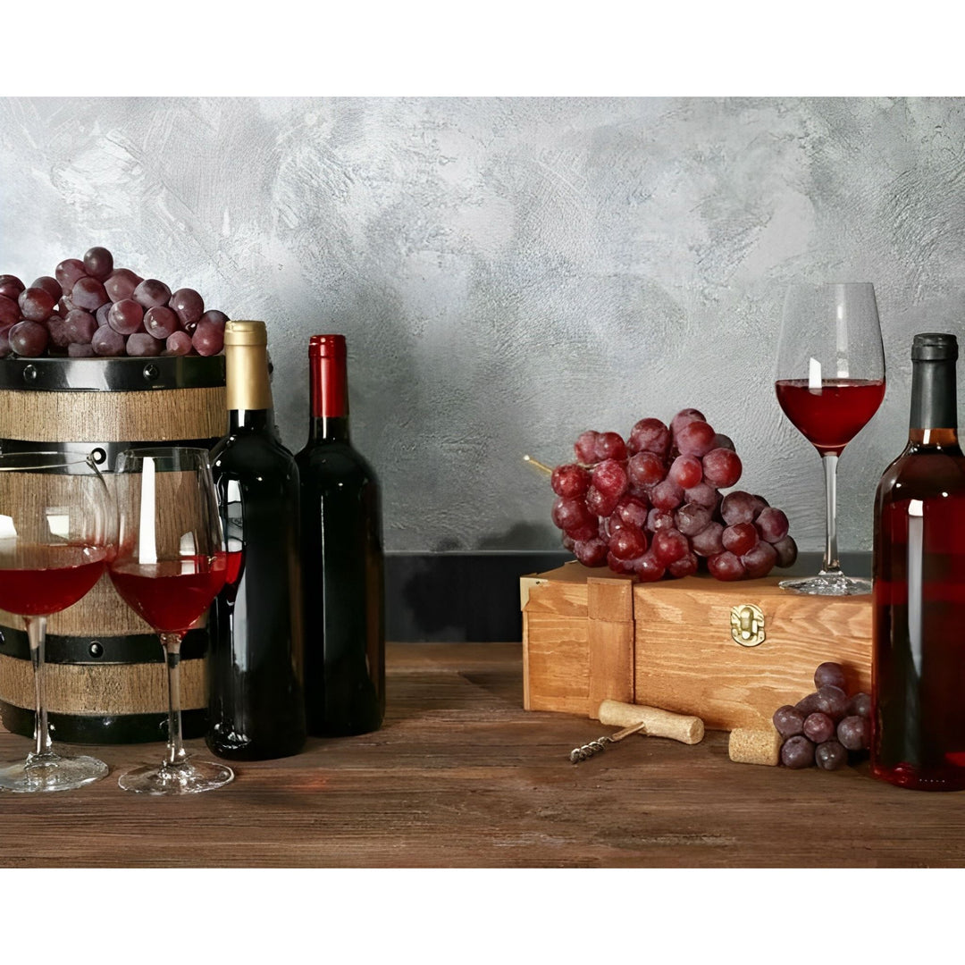 Red Wine Table | Diamond Painting