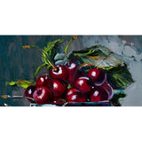 Bowl of Fresh Cherries | Diamond Painting Design - Full Drill Diamond Art with 5d Square or Round Diamonds - AB Drills Available