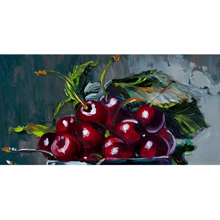 Bowl of Fresh Cherries | Diamond Painting