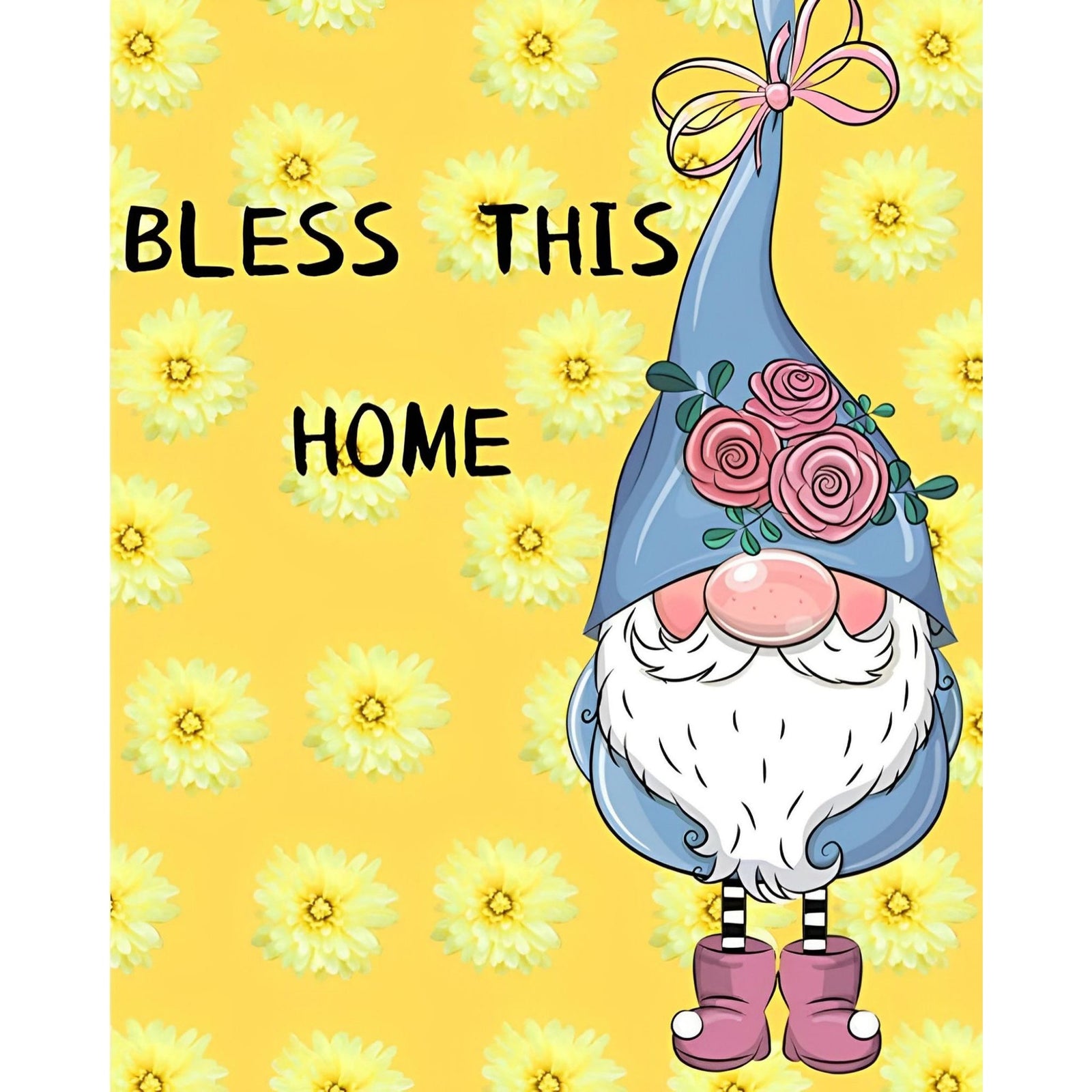 Bless This Home | Diamond Painting Design - Full Drill Diamond Art with 5d Square or Round Diamonds - AB Drills Available