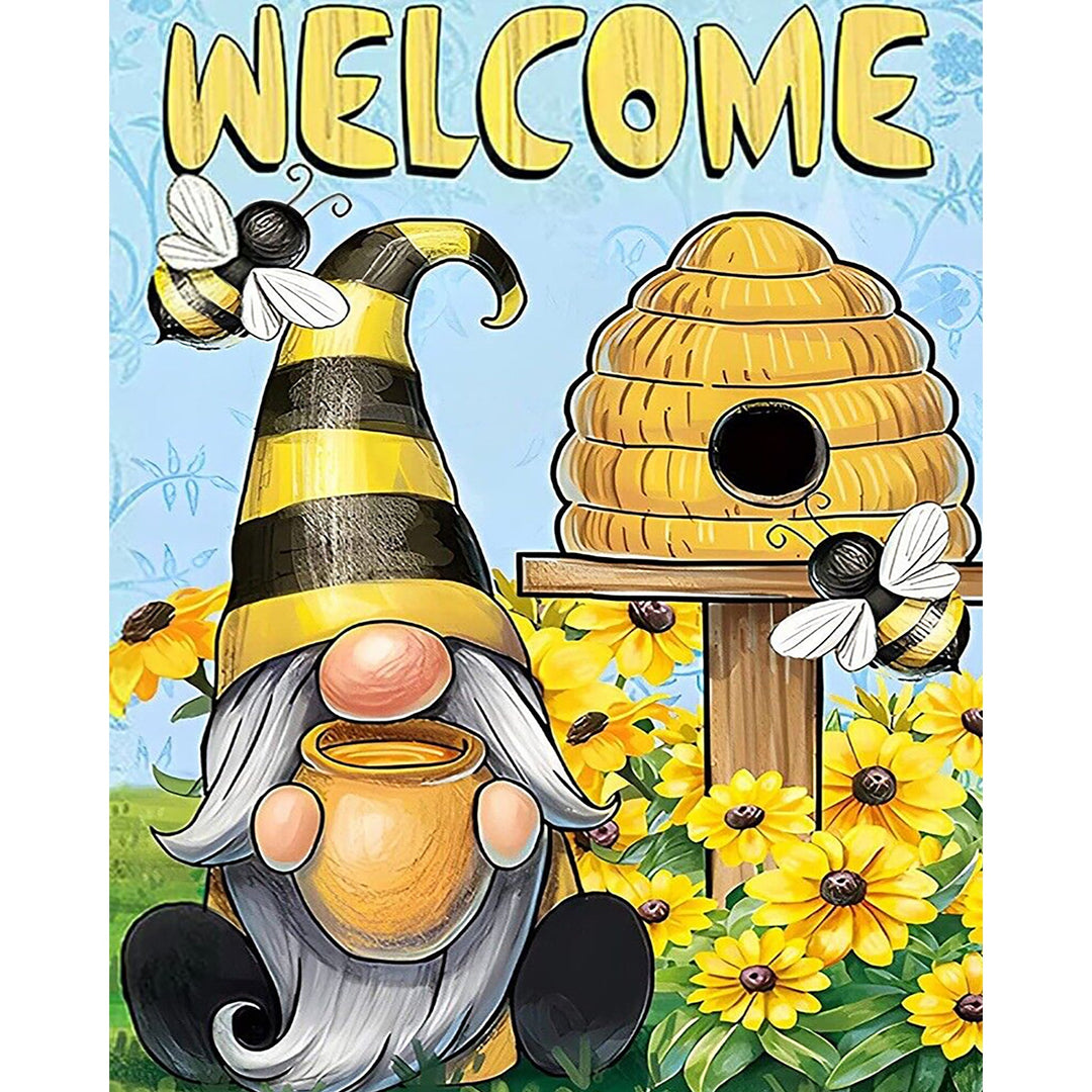 Gnome Bee | Diamond Painting