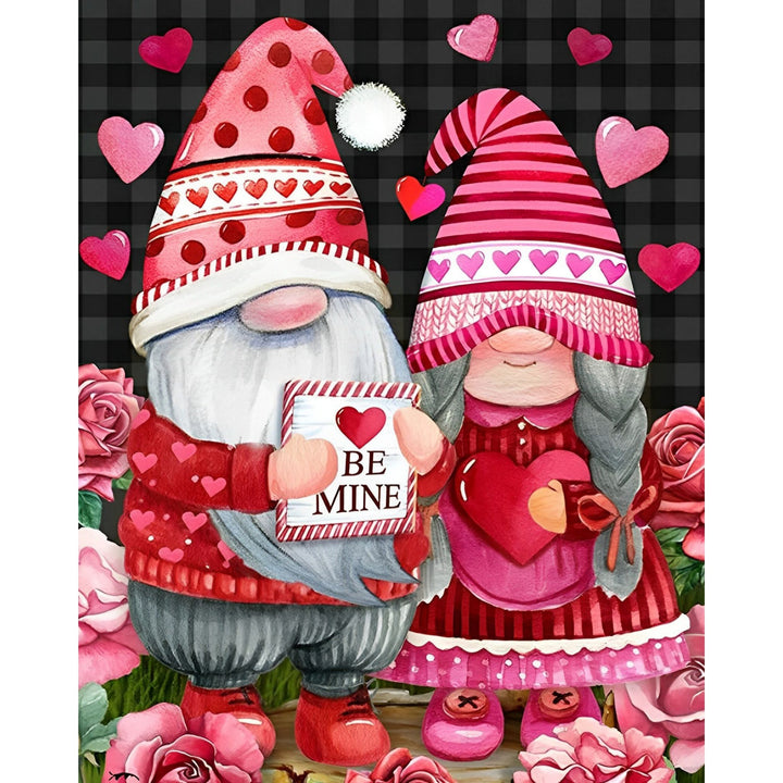 Gnome Valentine's Day | Diamond Painting
