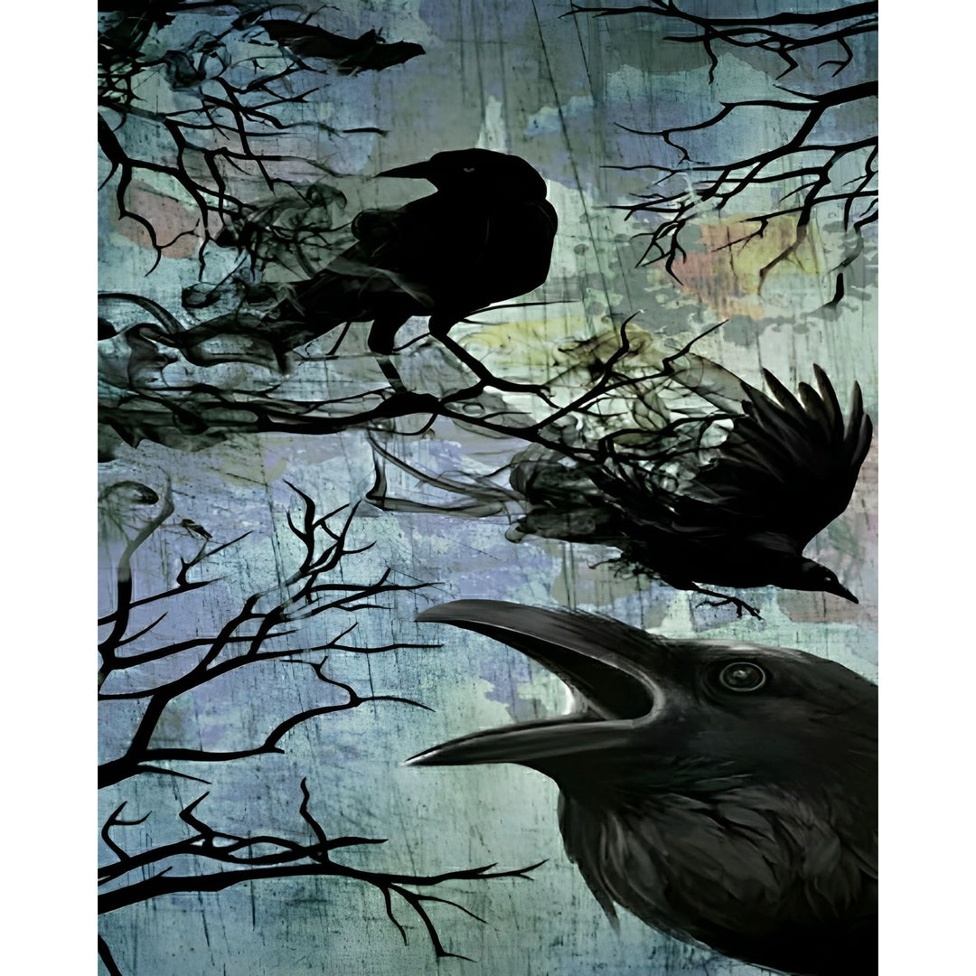 Halloween Crow | Diamond Painting