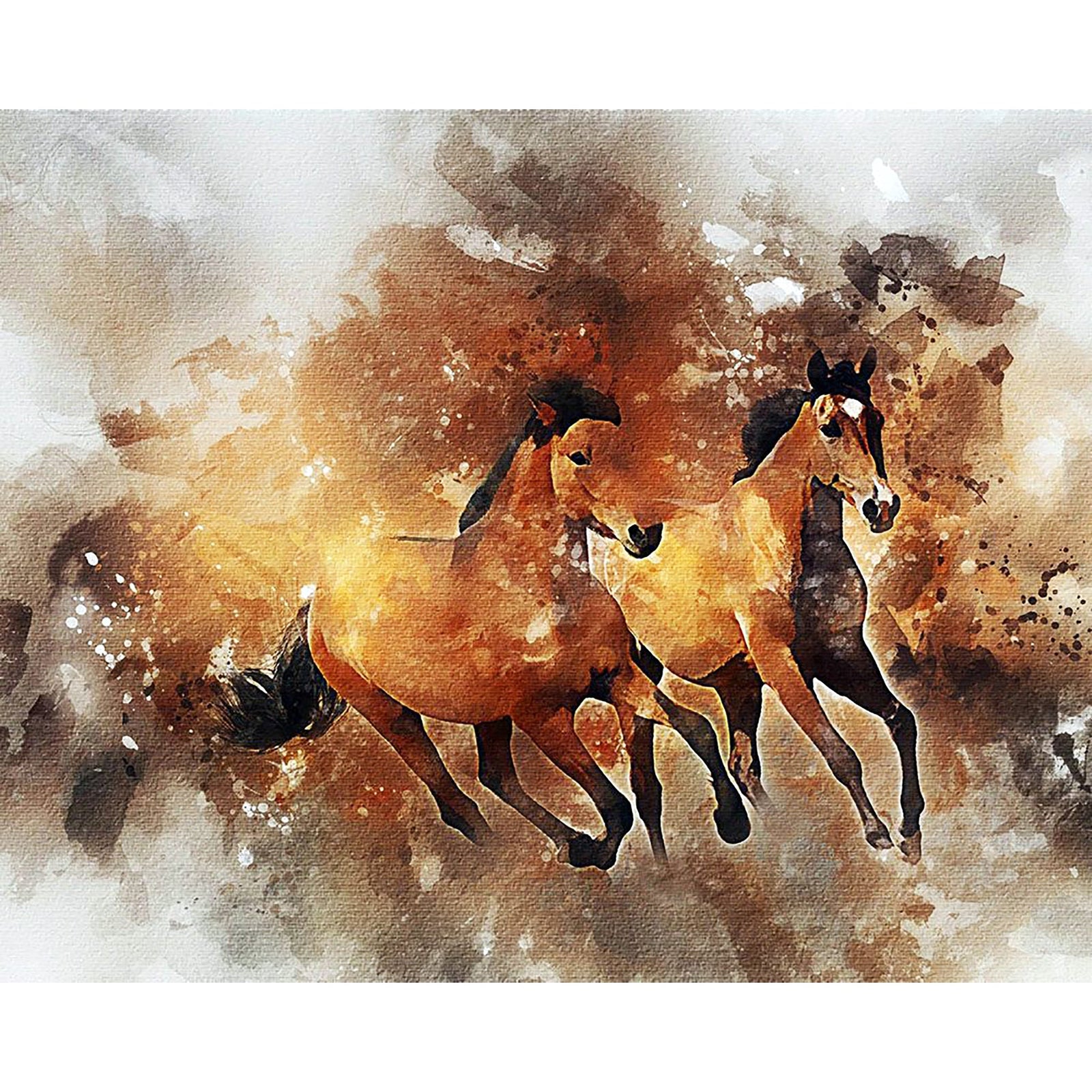 Equine Freedom | Diamond Painting Design - Full Drill Diamond Art with 5d Square or Round Diamonds - AB Drills Available