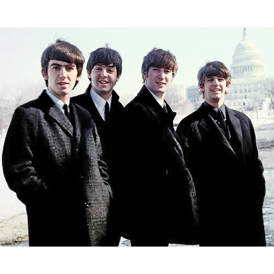 The Beatles in Black | Diamond Painting