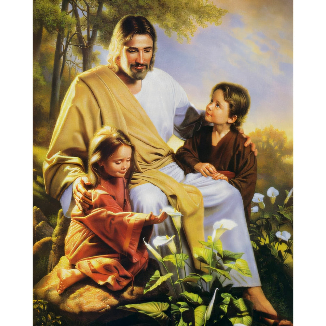 Jesus Cares | Diamond Painting