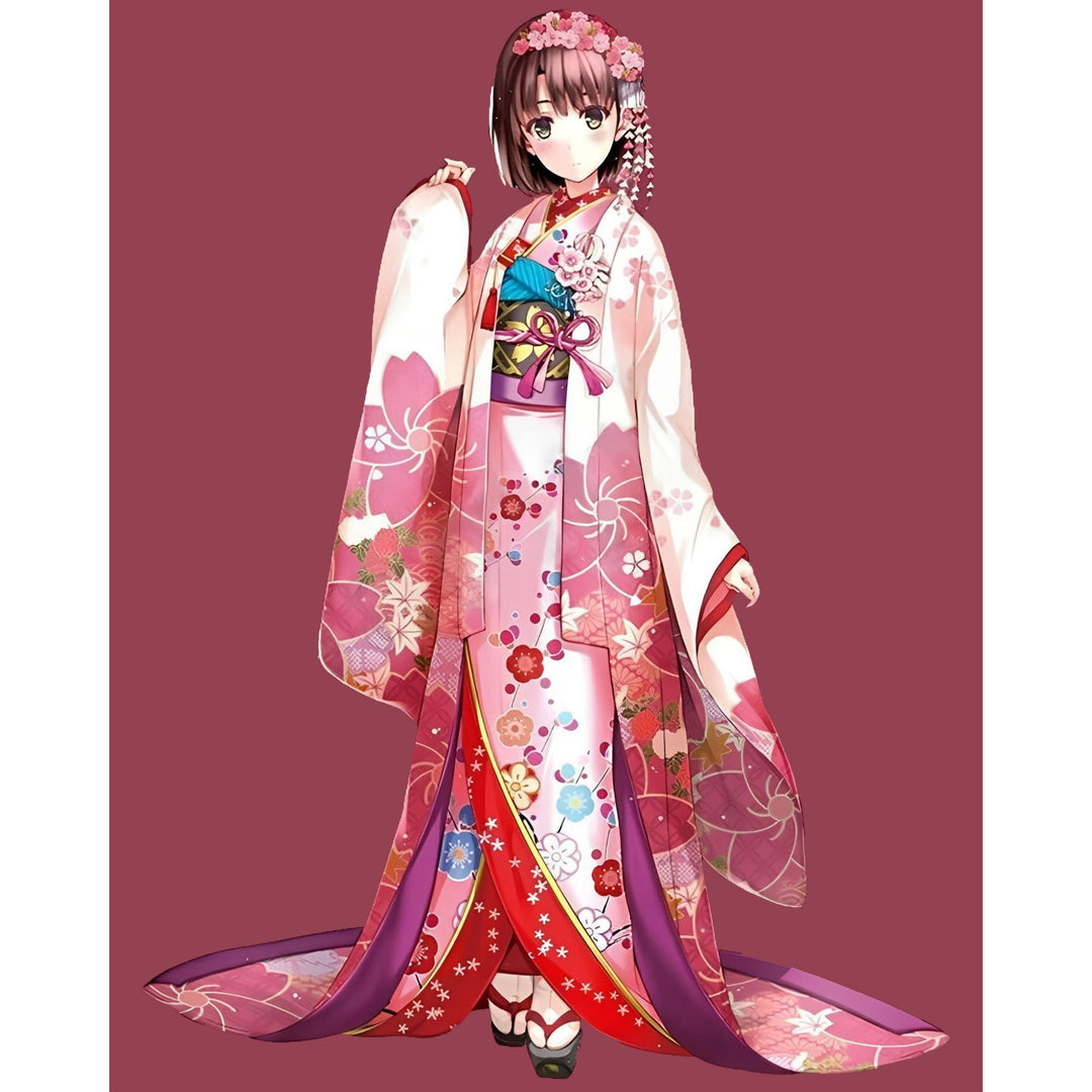 Anime Kimono Colmek | Diamond Painting