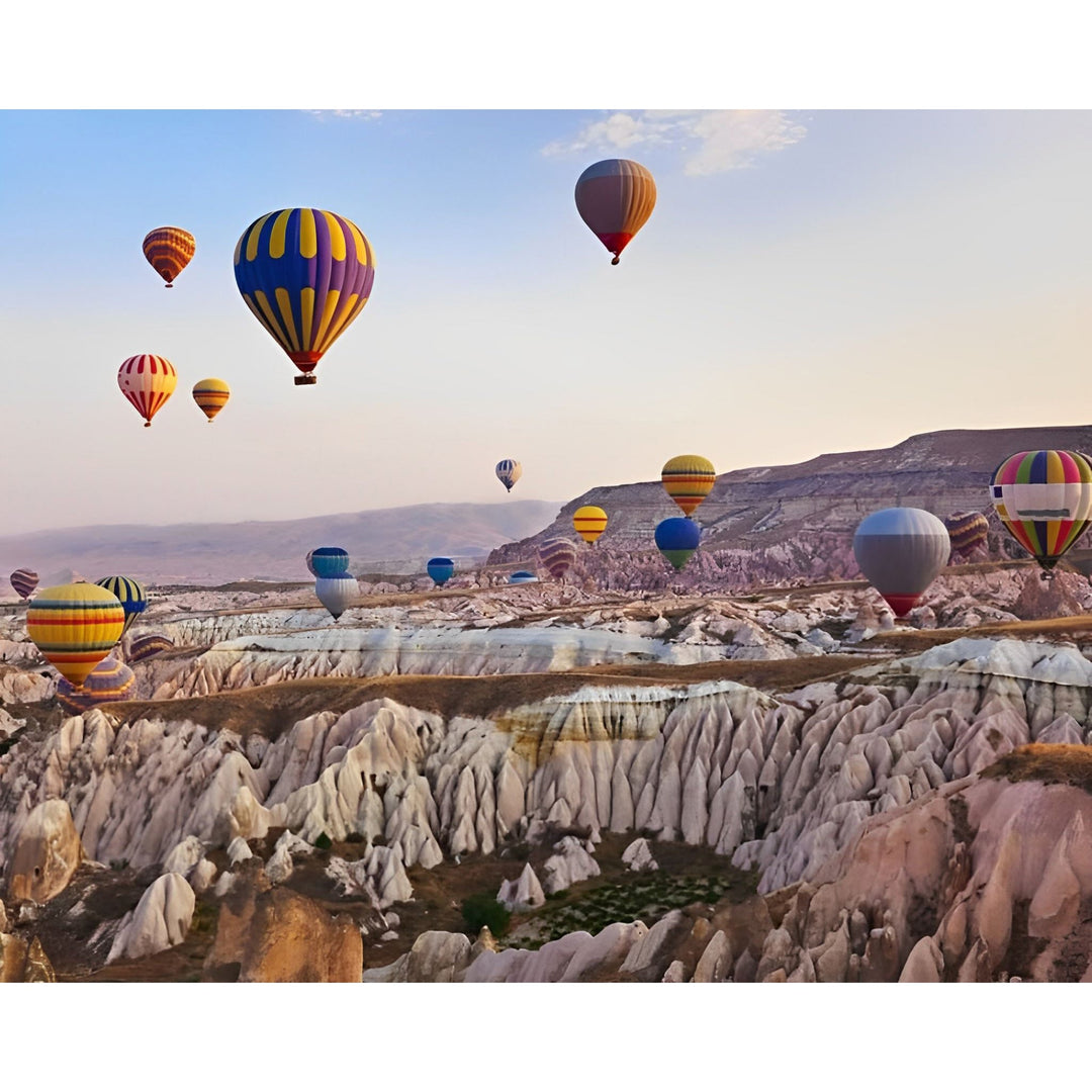 Hot Air Balloons over Cappadocia | Diamond Painting