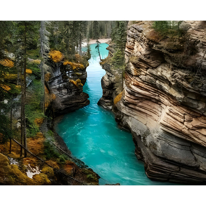 Athabasca Falls | Diamond Painting