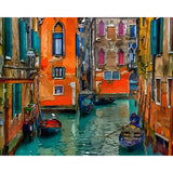 Colors of Venice | Diamond Painting Design - Full Drill Diamond Art with 5d Square or Round Diamonds - AB Drills Available