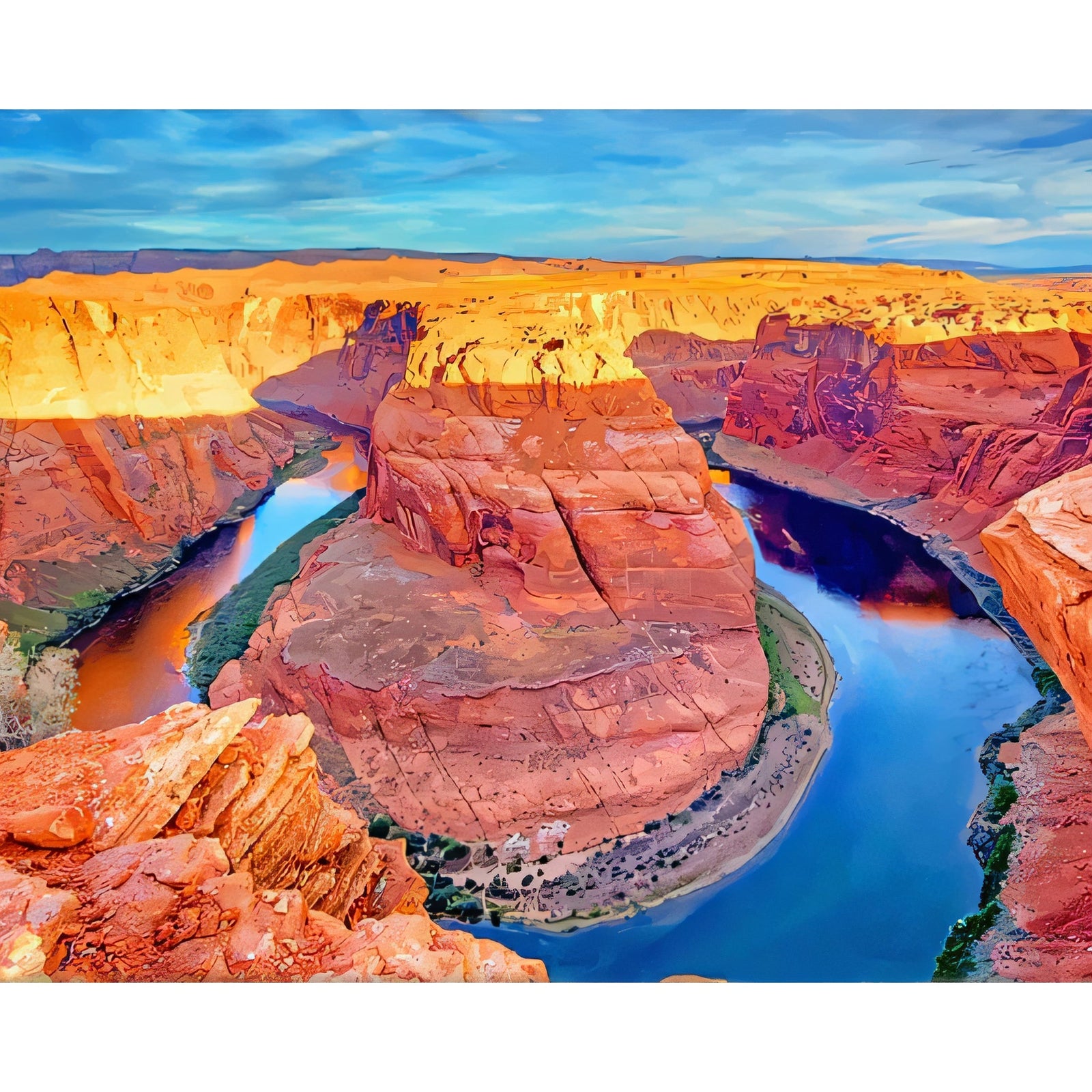 Amazing Grand Canyon Arizona | Diamond Painting Design - Full Drill Diamond Art with 5d Square or Round Diamonds - AB Drills Available