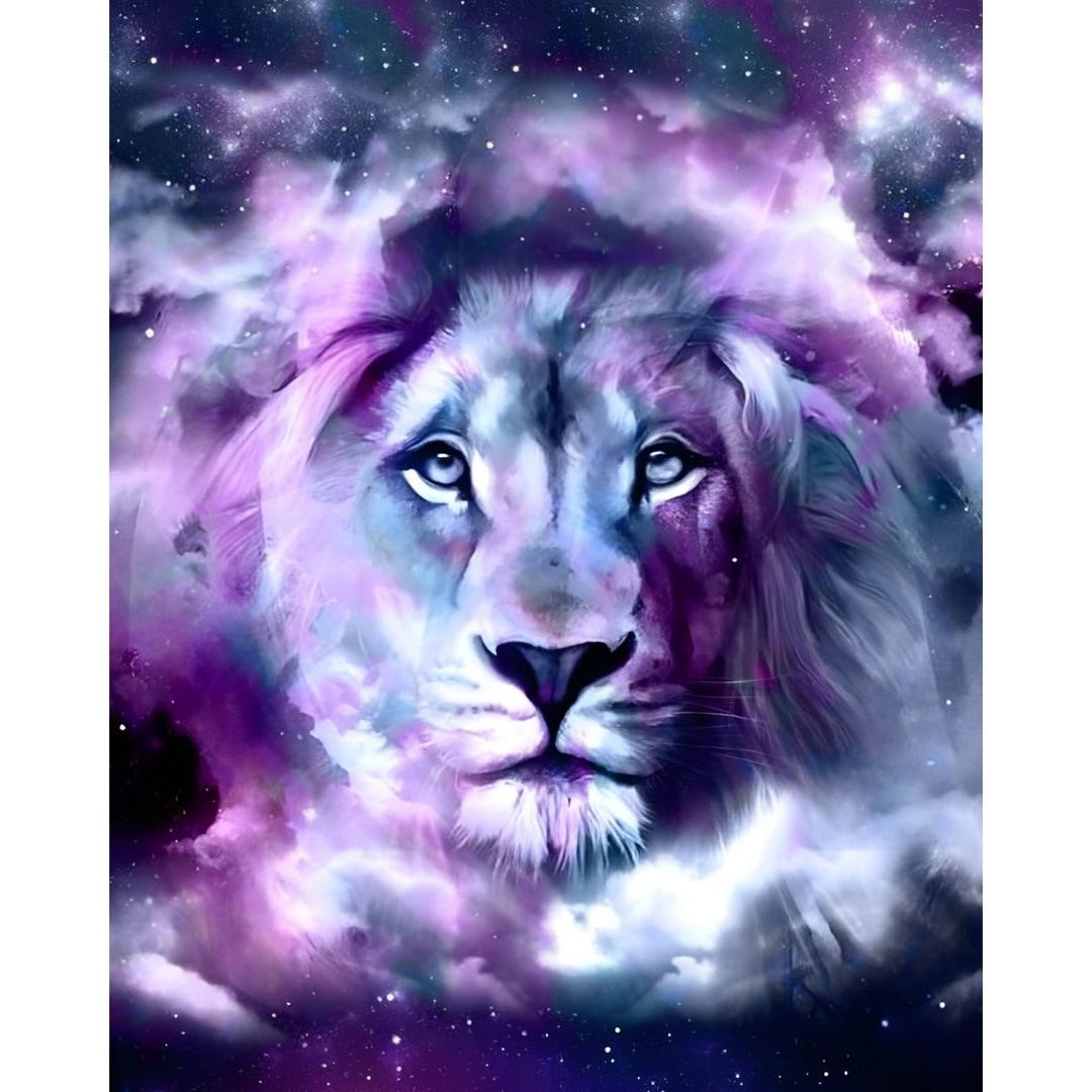 Galaxy Lion | Diamond Painting