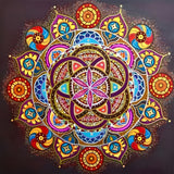 Colorful Mandalas | Diamond Painting Design - Full Drill Diamond Art with 5d Square or Round Diamonds - AB Drills Available