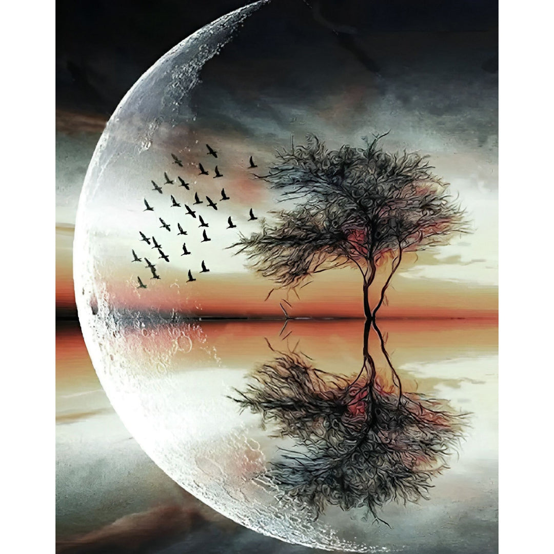 Moon Scenery | Diamond Painting