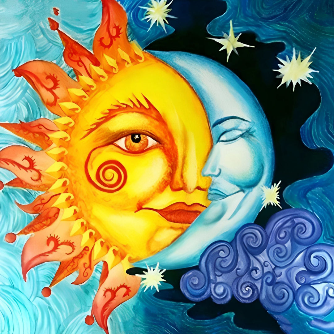 Sun and Moon | Diamond Painting