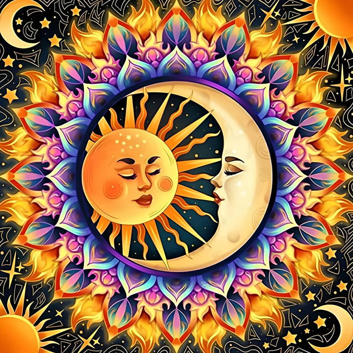 Sun and Moon | Diamond Painting