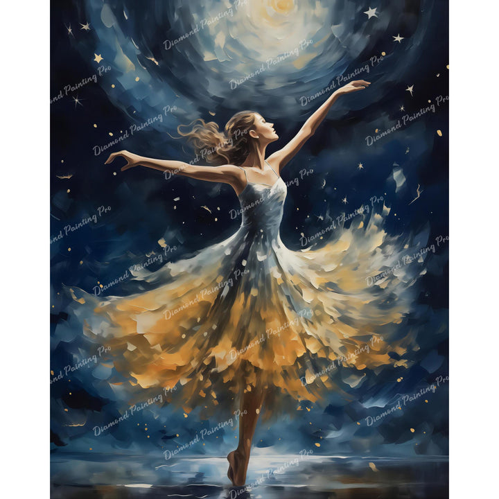 Moonlit Ballet | Diamond Painting