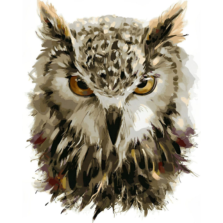 Owl Portrait | Diamond Painting
