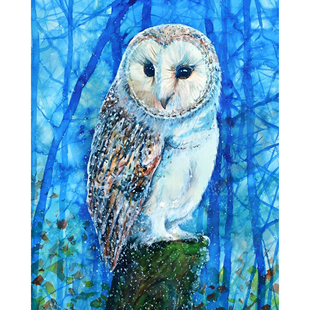 Standing Owl | Diamond Painting
