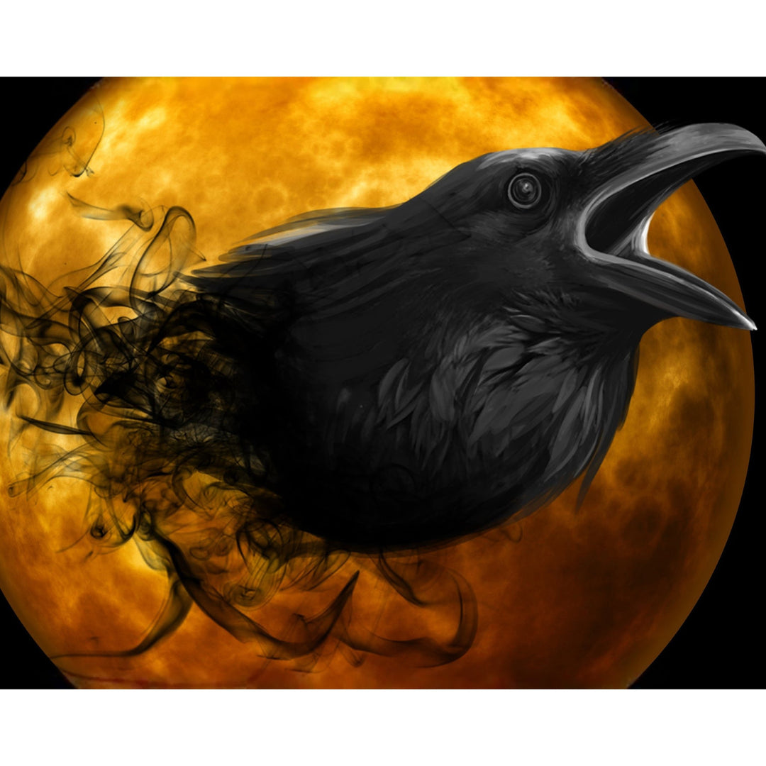 Raven Emergence | Diamond Painting