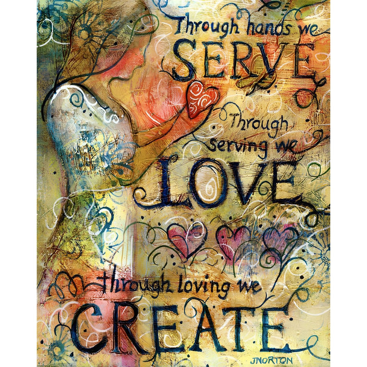 Serve Love Create | Diamond Painting