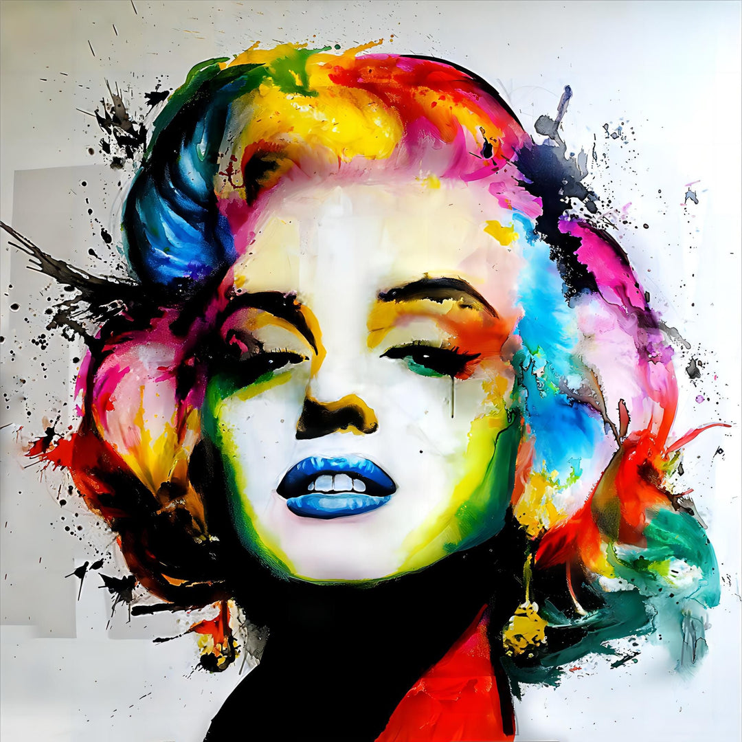 Rainbow Marilyn | Diamond Painting