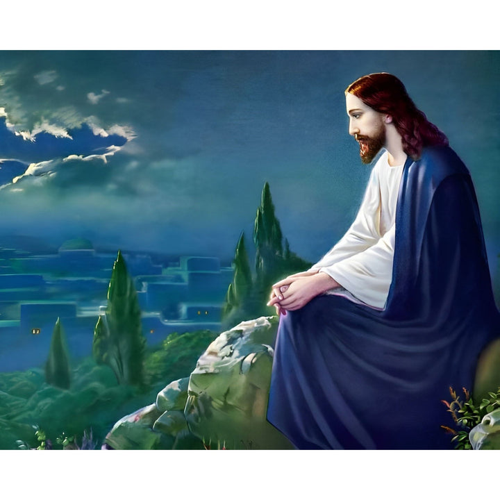 Christ on the Mountain | Diamond Painting