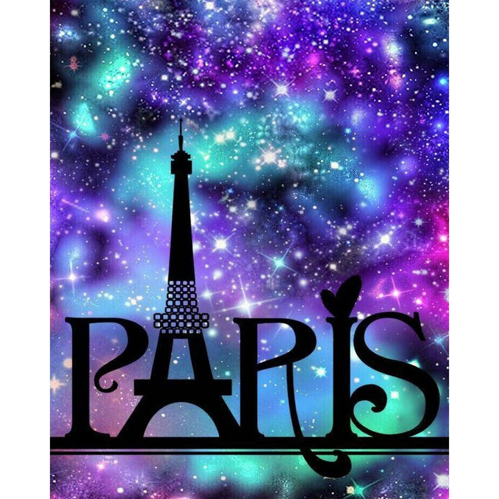 Colorful Paris Eiffel Tower | Diamond Painting